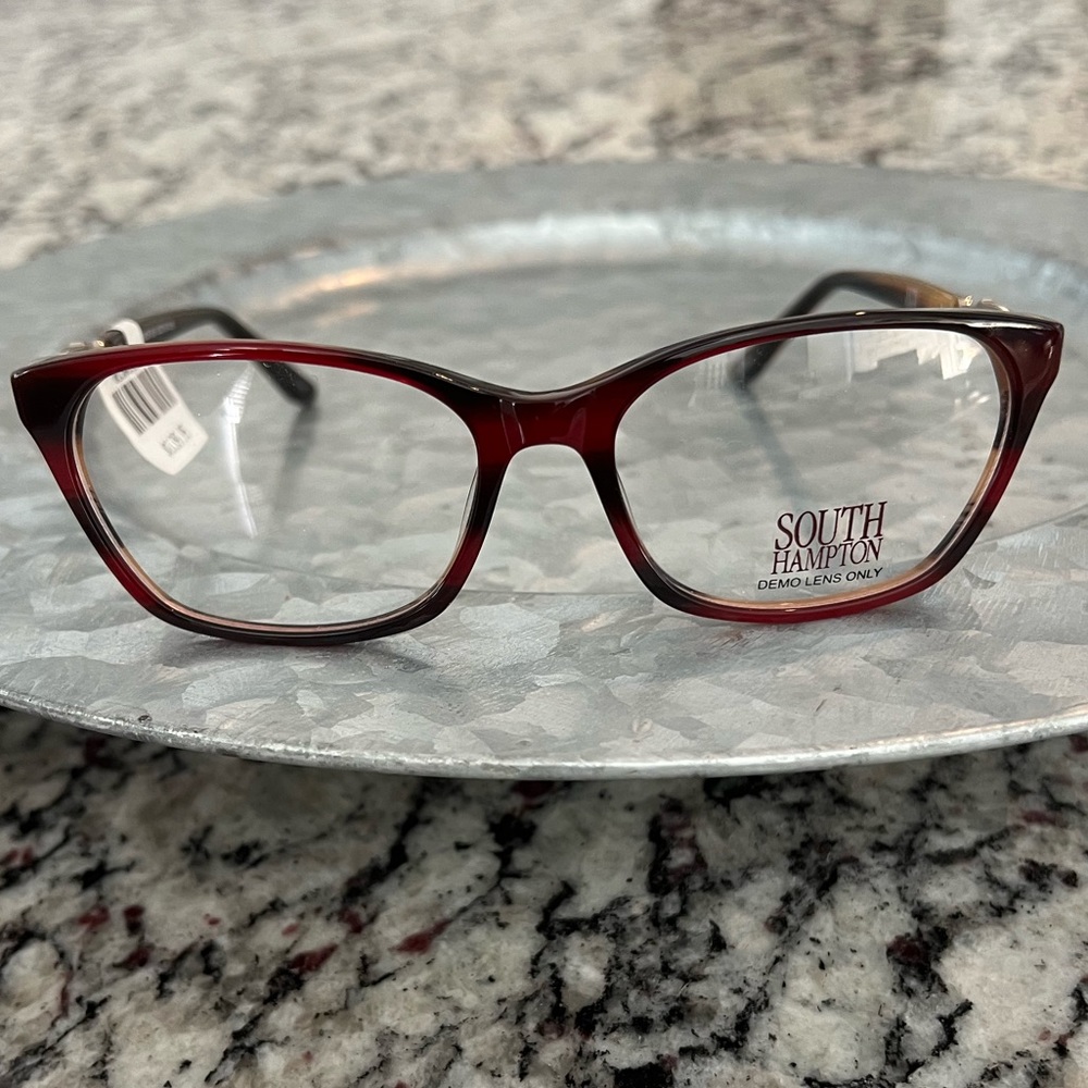 NWT South Hampton Frames Glasses Burgundy